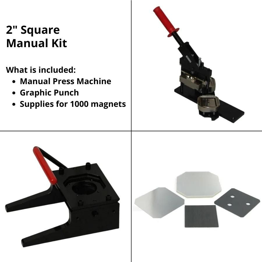 Manual Starter Kit Square 2 x 2"